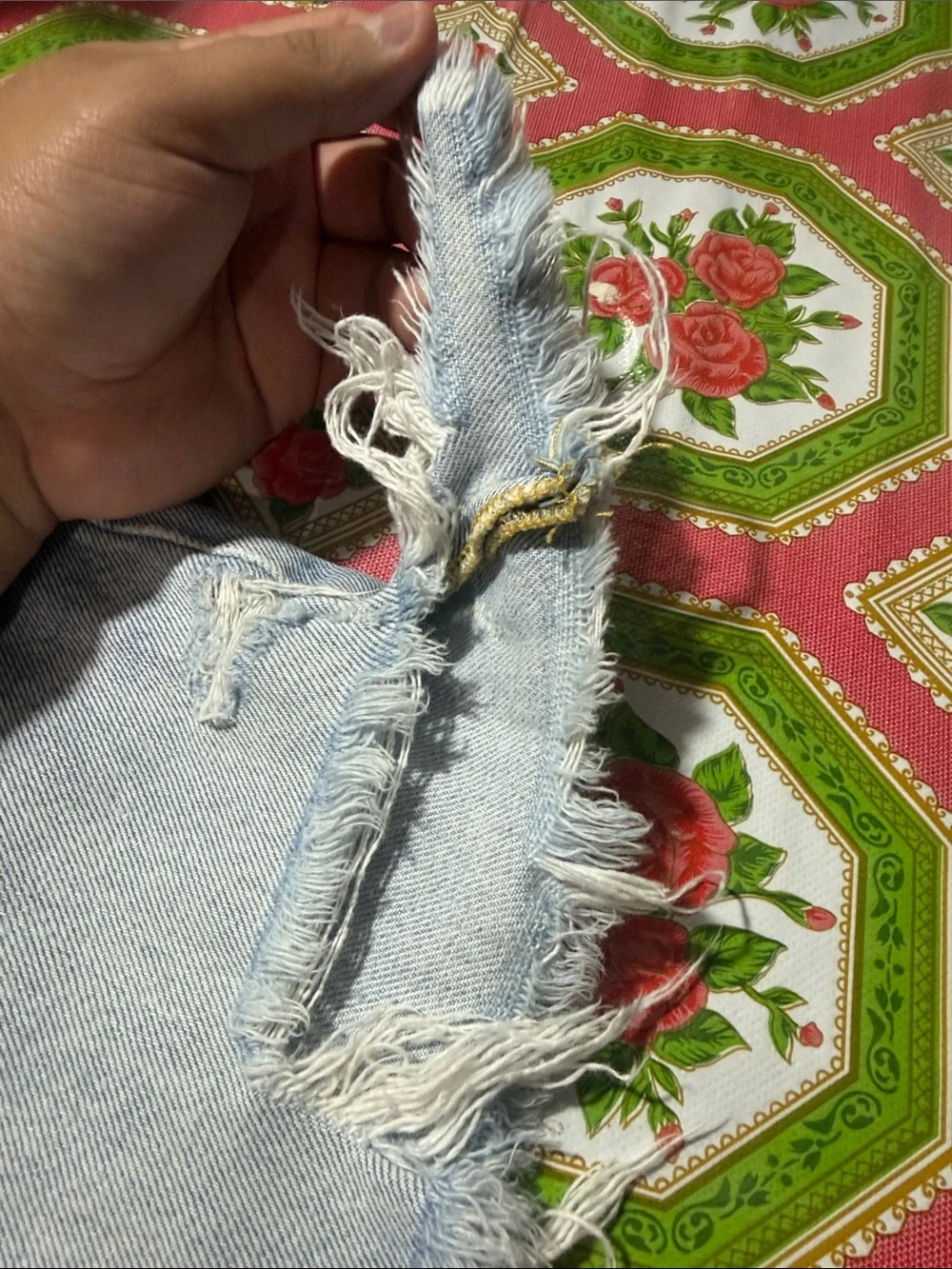 Agolde Parker Long Short Denim Size 30 Blue